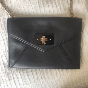 kate spade | Black Leather Crossbody